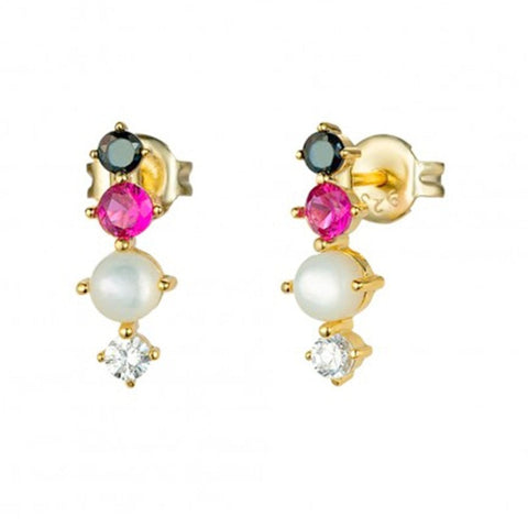 925 Sterling Silver Pearls Earrings