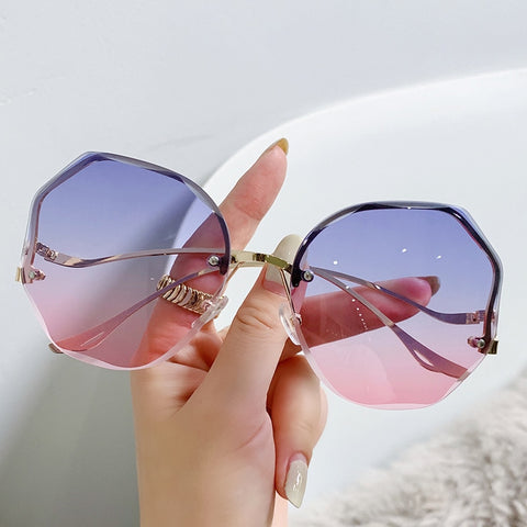 2023 Luxury Round Gradient Sunglasses