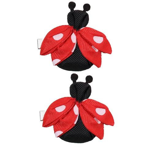 Kawaii Ladybug Hair Clips