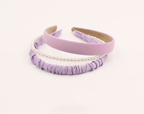 3/6/8PCS Set Fashion Women Cloth Hair Bands