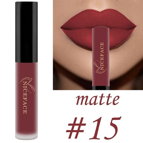 Lip Gloss 25 Colors Nude Matte