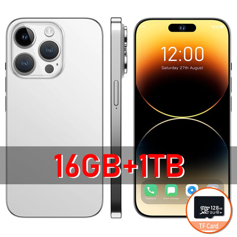 i14 Pro Max 5G Cellphones Full Screen 4G Smartphones