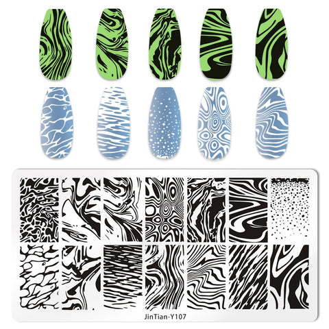 New Nails Art Stencil Stamp Tools
