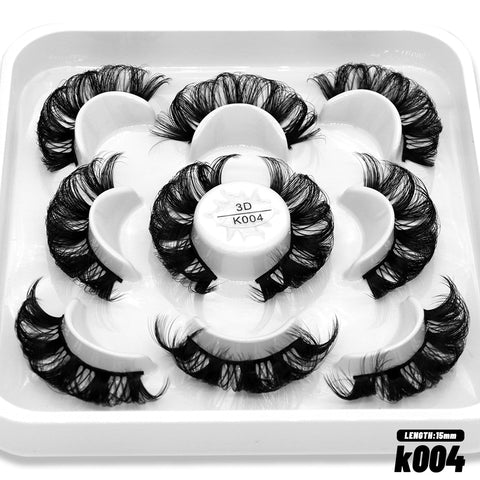 3D False Russian  Eyelashes