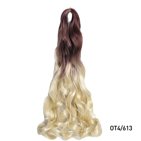 New French Curls Braiding Hair