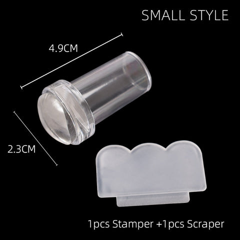New Stamper Jelly Silicone Printing Nail Polish