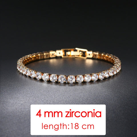 Women Fashion Small Cubic Zircon Crystal Bracelets