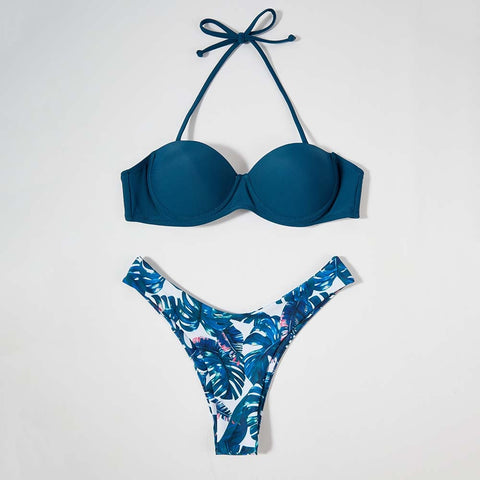 Women Bikini Brazilian Swimsuit Push-up Bra Bikini Set