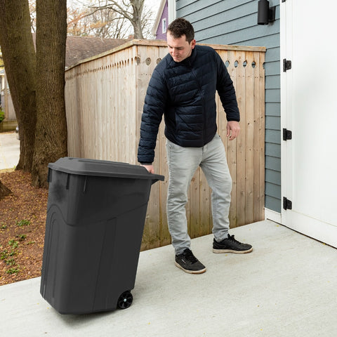 Gallon Wheeled Outdoor Trash Can