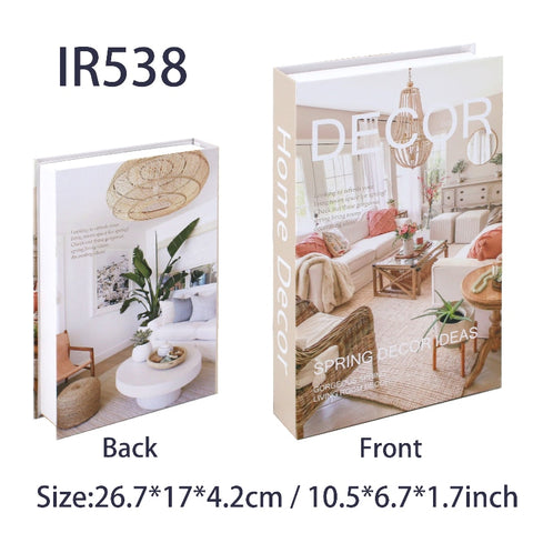 New Luxury Fake Books Decoration
