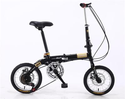 14-inch Adult Folding Bike Portable Ultralight Bicycle