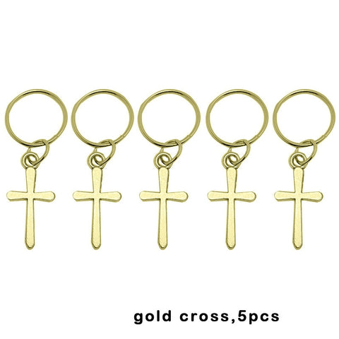 5-50Pcs/lot Mix Color Charms Hair Braid