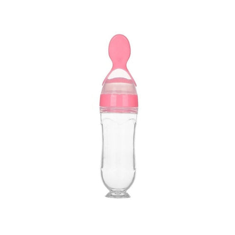 Baby Squeezing Feeding Spoon