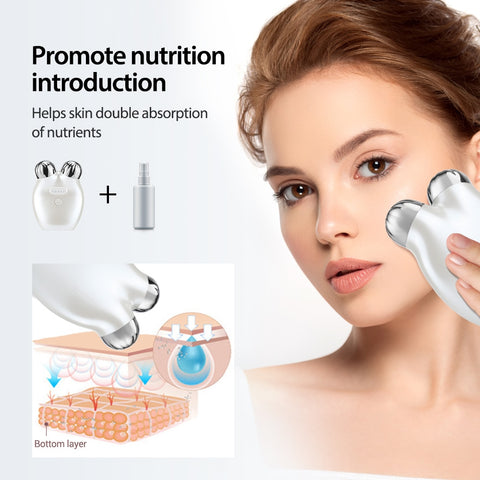 Microcurrent Face Roller Massager