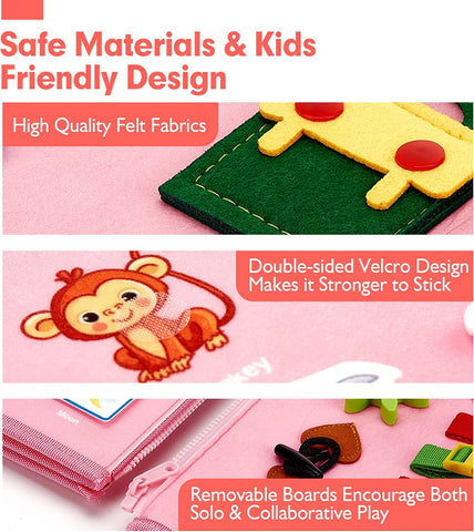 Basic Dress Motor Skills Baby Learning Toys