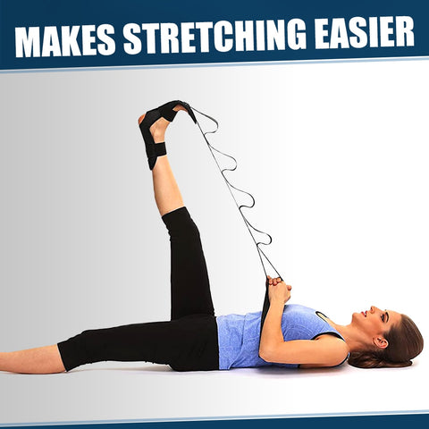 Yoga Leg Ankle Brace Support Training Stretching Belt