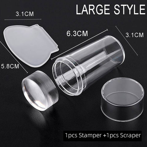 New Stamper Jelly Silicone Printing Nail Polish