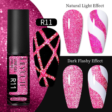 5ml Metallic Painting Liner Gel Polish