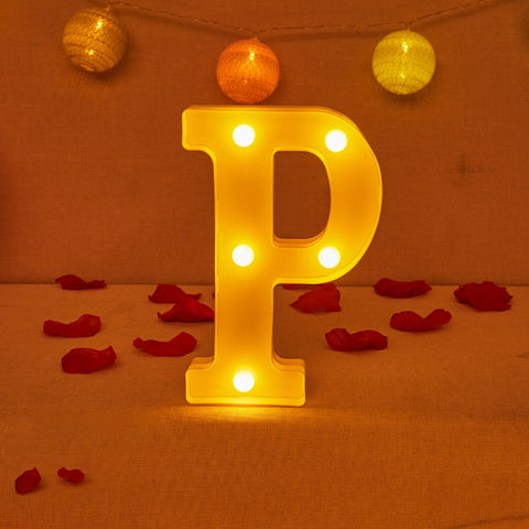 New Alphabet Letter LED Lights