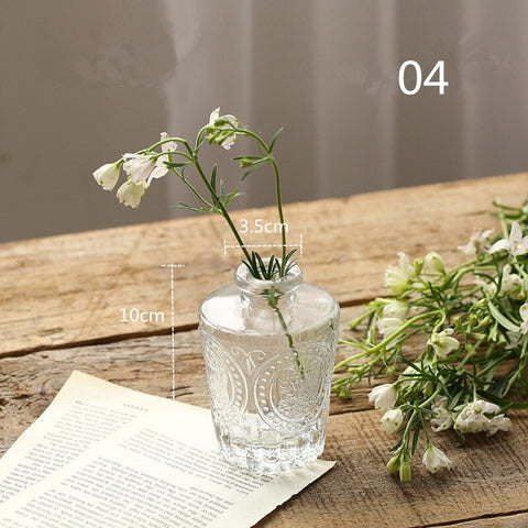 Transparent Glass Vases