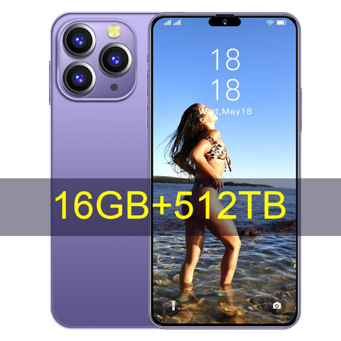 New Global Version HD 14 Pro Max Smartphone