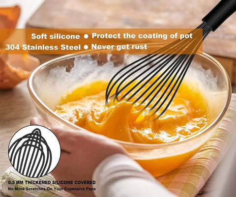 Multifunctional Rotating Manual Whisk Mixer