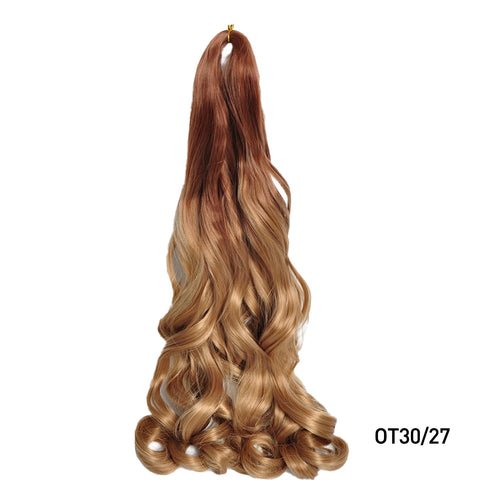 New French Curls Braiding Hair