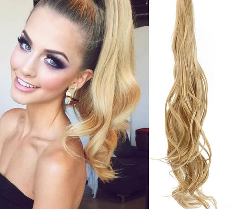 New Long Synthetic Hair Extension