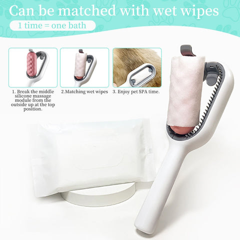 Multifunctional Pet Deshedding Brush