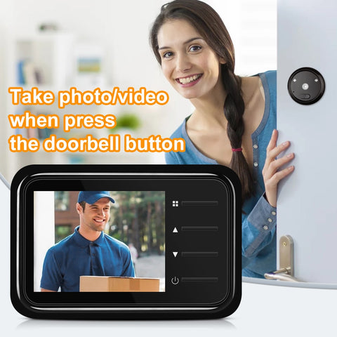2.4Inch LCD Video Peephole Doorbell Camera