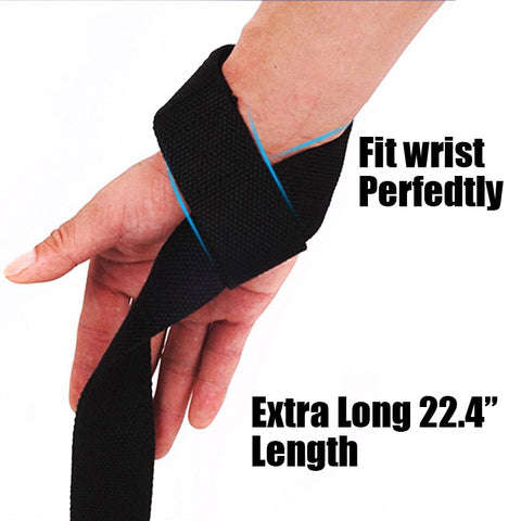 Pair Gym Lifting Straps Fitness Gloves