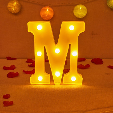 New Alphabet Letter LED Lights