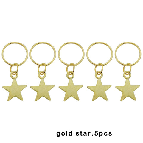 5-50Pcs/lot Mix Color Charms Hair Braid