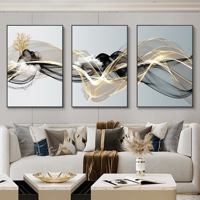 Abstract Landscape Wall Art Canvas Paintings