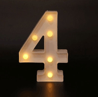 New Alphabet Letter LED Lights