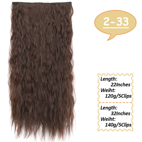 22Inch/32Inch Clip On Hair Extensions