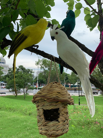 25/35cm Simulation Parrot Garden Decoration