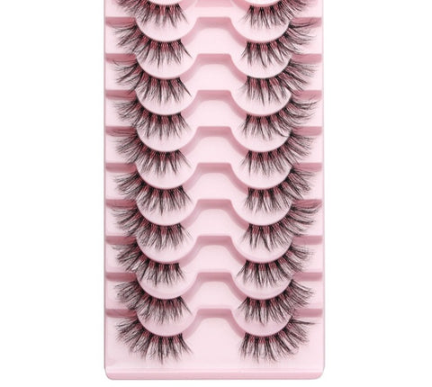 YSDO 3/5/10 Pairs Natural Half Eyelash