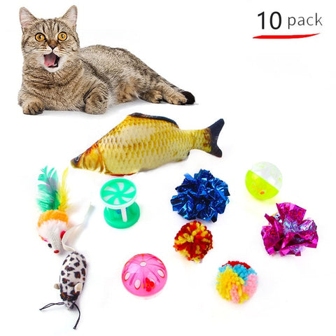 Cat Tent Mouse Supplies Simulation Fish Accessories