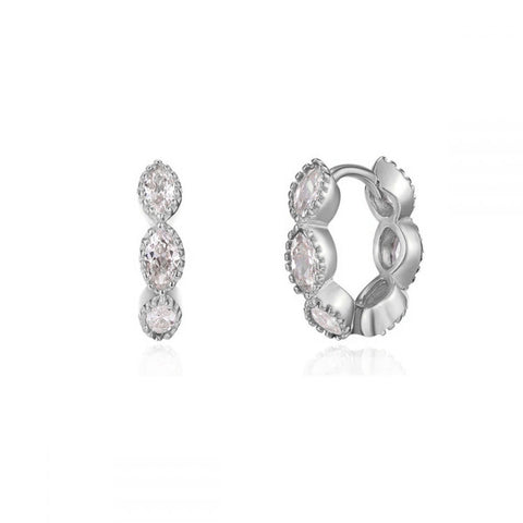 New Women Hoop Dangle Earrings