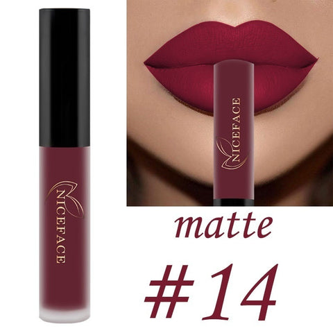 Lip Gloss 25 Colors Nude Matte