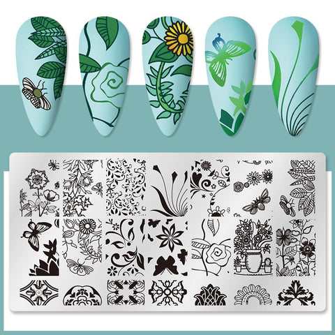 New 12*6cm 2*6cm Nail Art