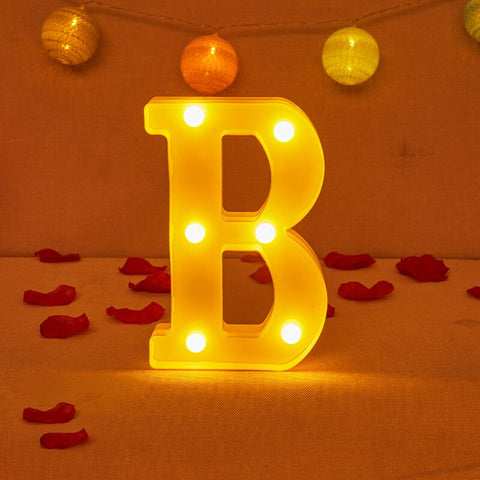 New Alphabet Letter LED Lights