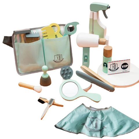 NEW Children Wooden Simulation Makeup Toy Set