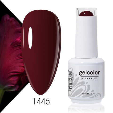 15ml Rose Red Color Series Gel Nail Polish