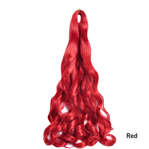 New French Curls Braiding Hair