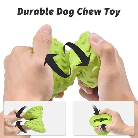 Dog Natural Rubber Food Dispensing Toy