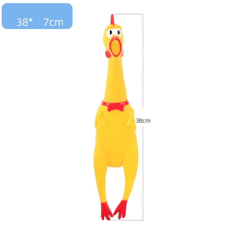 Dog Squeaky Chicken Chew Toy