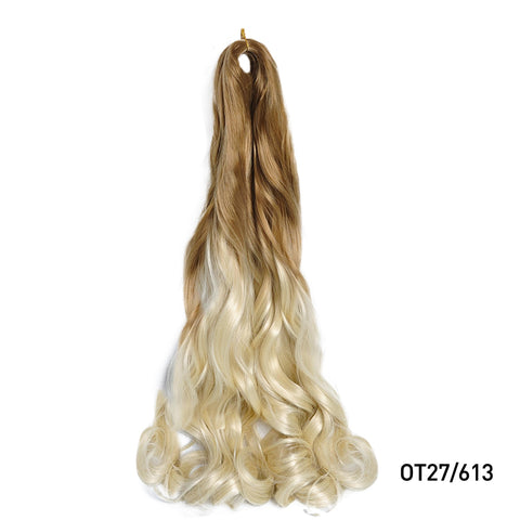 New French Curls Braiding Hair