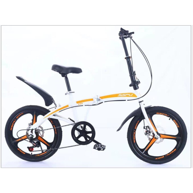 New Double Disc Brake Folding Bicycle